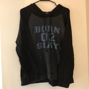 Born 2 Slay hooded sweatshirt